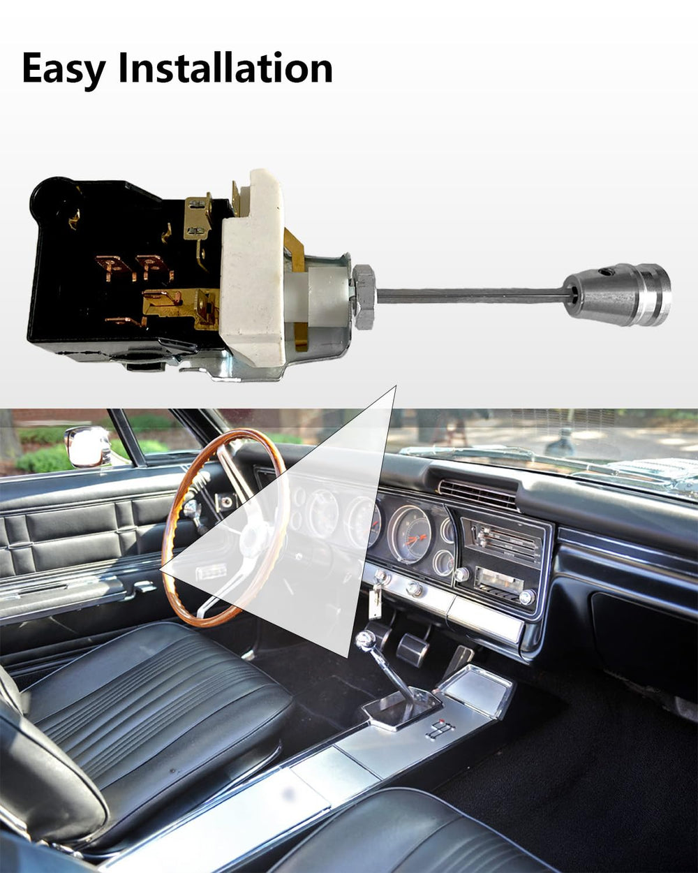 Austkokiyo headlight switch packaging shows ready-to-install contents.