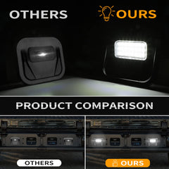Autboom tailgate light with durable PC housing for weather resistance.