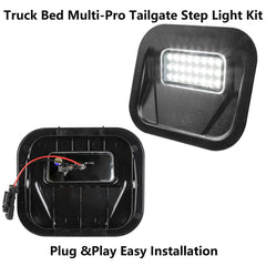 Autboom tailgate light improves night-time cargo access and safety.