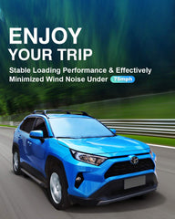 Autekcomma Rav4 crossbars aluminum body resists corrosion over time
