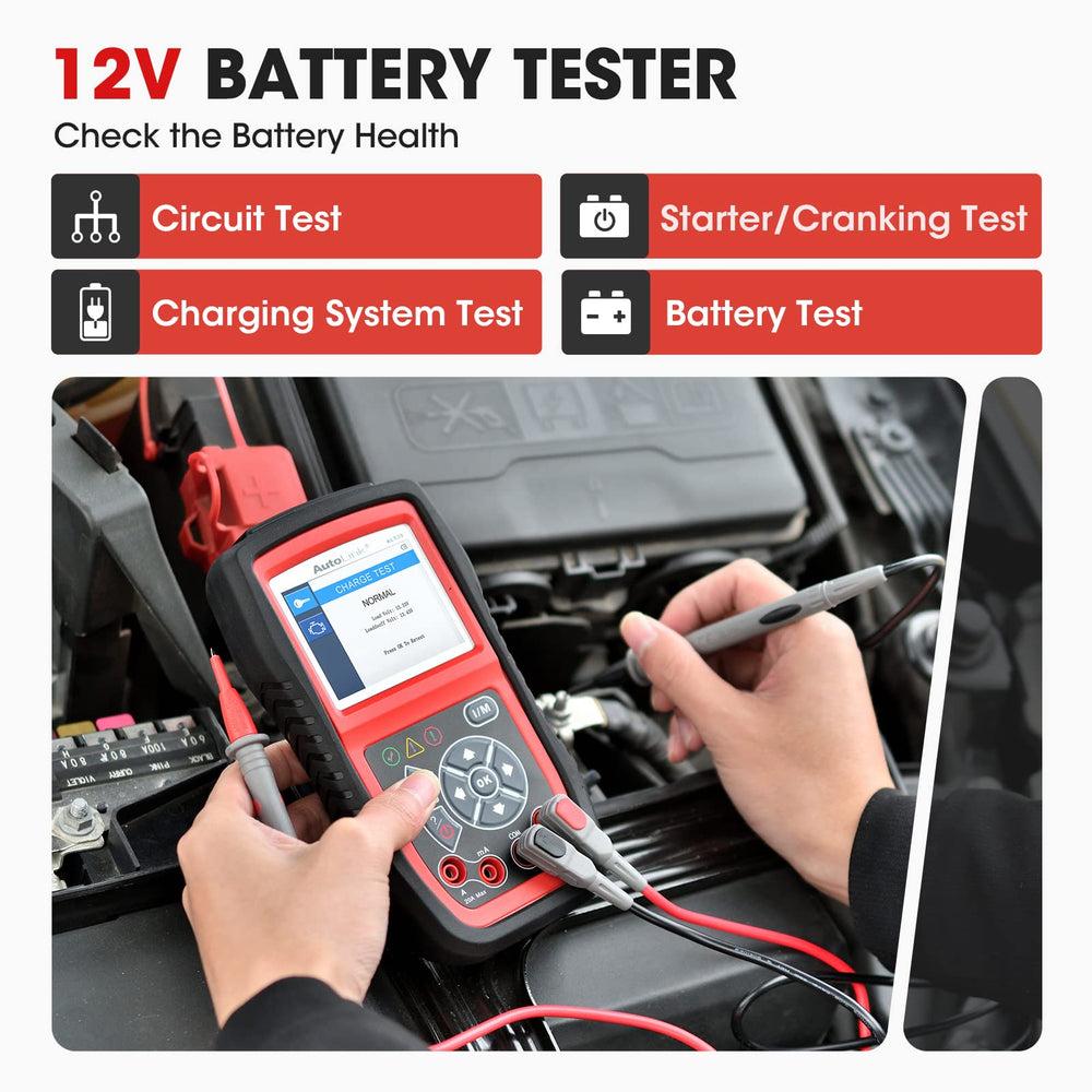 Autel AL539B full OBD2 diagnosis screen with code and readiness data.