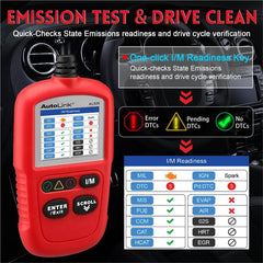 Autel Autolink AL329 reading and clearing codes for quick diagnostics