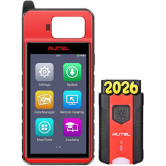 Autel Code Reader side view highlighting portable wireless Bluetooth connectivity