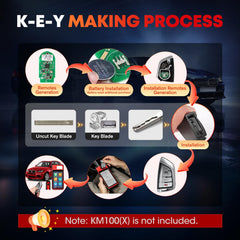 Autel iKEYBW004AL durable outer shell supports regular wear