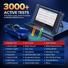 MX808S delivers broad vehicle coverage for US, Asian and EU models.