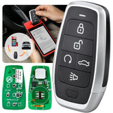 Autel MaxiIM blank key 5-button close-up for generation readiness.