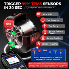 Autel MX-Sensor 315/433MHz programming interface for MX-Sensors.