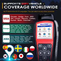 Autel TS508WF packaging and included accessories
