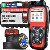 Autel MaxiTPMS TS508WF interface showing WiFi update for easy firmware upgrades