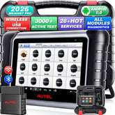 Autel MK808BT PRO bidirectional control enables real-time ECU actuator testing.