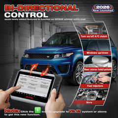 Autel MK808BT PRO broad coverage across 150+ makes and models for diagnostics.