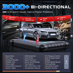 Autel MK900BT provides 3,000+ active tests to verify subsystem behavior