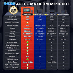 Autel MK900BT DoIP CAN FD enables advanced networked vehicle communication
