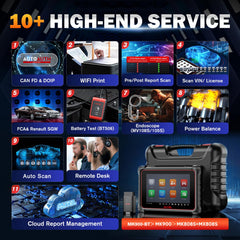 Autel MK900BT FCA AutoAuth support for FCA vehicles is showcased.
