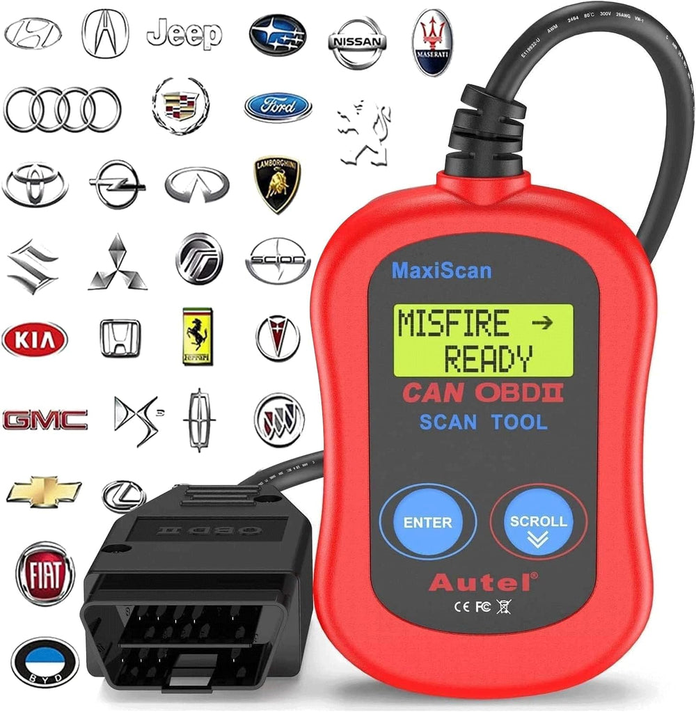 Autel MS300 DTC reading on screen enables quick diagnostics.