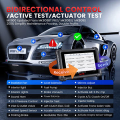 Autel MX900 supports WiFi printing of pre and post diagnostic reports