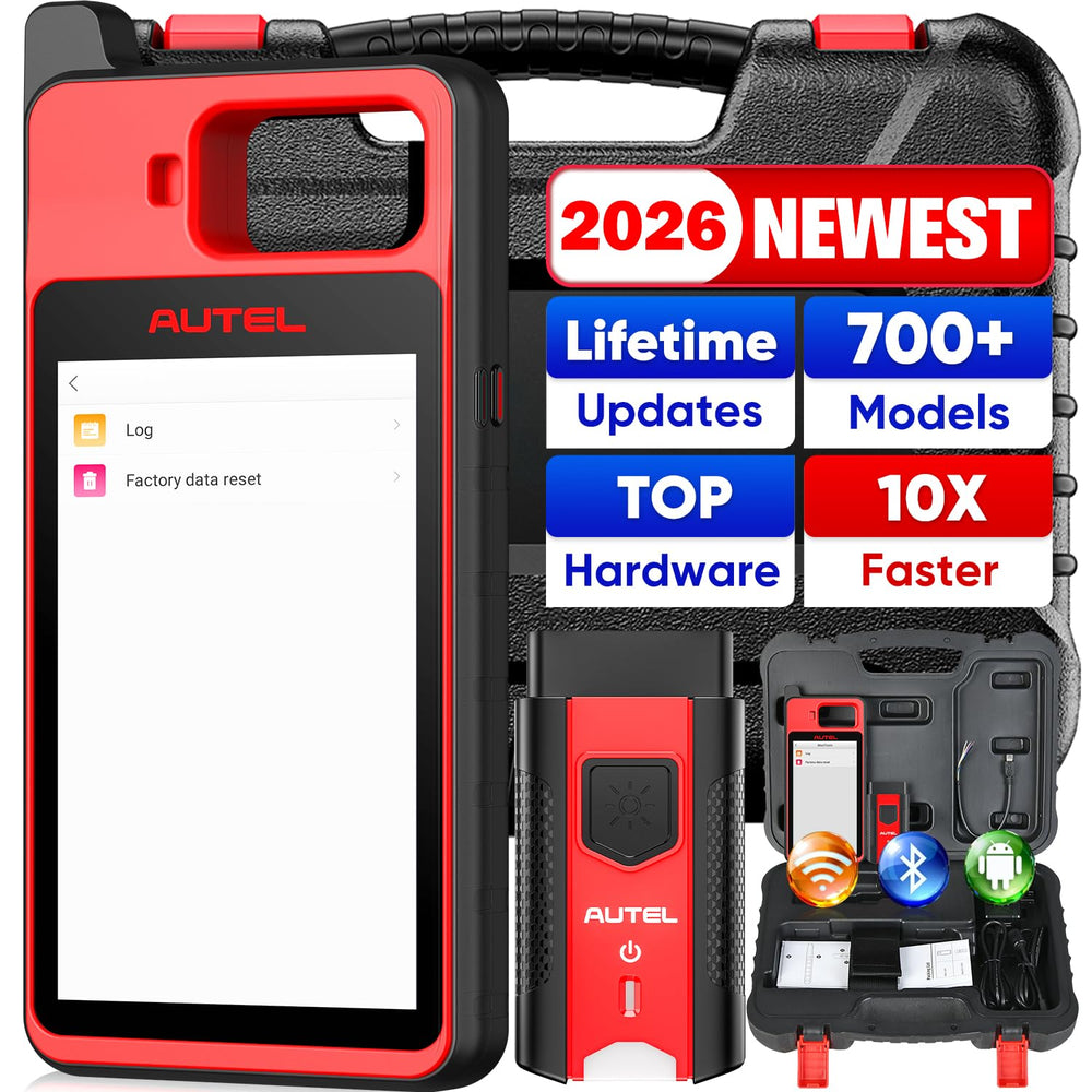 Autel OBD2 Scanner 2026 front view showing the bright display for quick checks