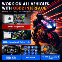 Autel Original compatibility with OBDII scanners expands diagnostic options.