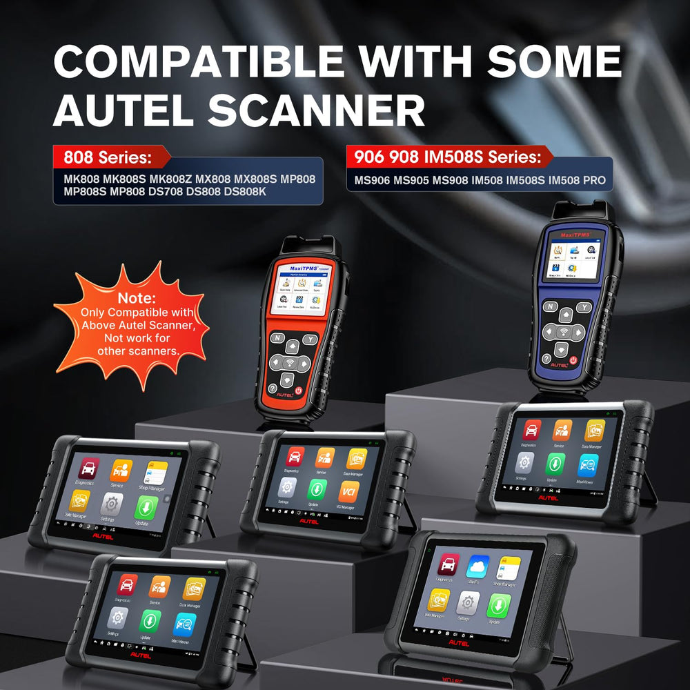 Autel cable with 15-pin to 16-pin dual-row connectors for reliable car scans.
