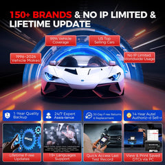 Autel TS501 PRO TPMS diagnostic DTC read and clear.