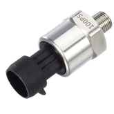 AUTEX 100psi transducer front view showing compact 316 stainless steel body for oil sensing