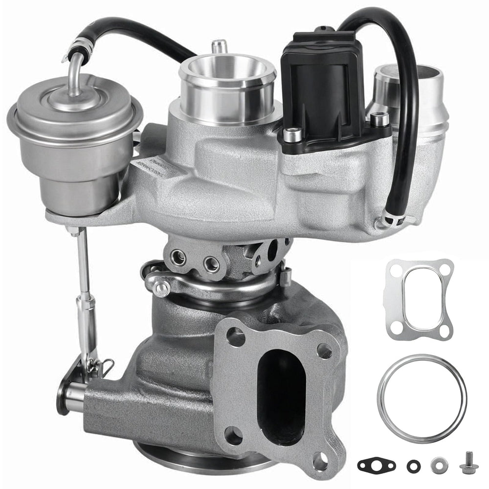 AUTISTOP turbocharger kit with actuator close-up for GMC Terrain, highlighting durable alloys.
