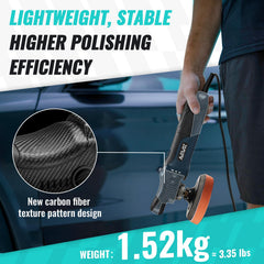 AUTIWOZ polisher operates with low noise for comfortable detailing sessions