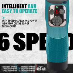 AUTIWOZ WS02 rotary drive for deeper scratches and aggressive cutting tasks