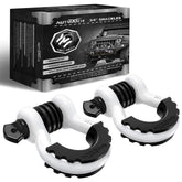 AUTMATCH D Ring Shackle 3/4 inch two-pack ready for heavy off-road towing.