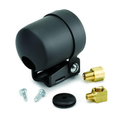 Auto Meter 2204 Mounting Cup hood-cowl view enables Pro-Street exterior gauge display
