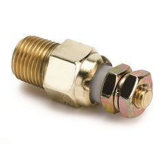 Auto Meter 2259 electric cylinder head temperature sender, front view, precise readings.