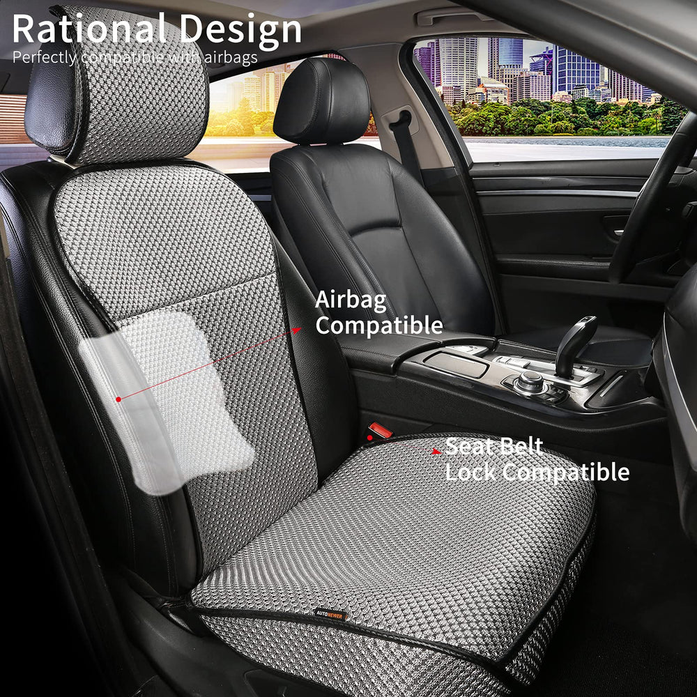 Auto Newer easy install in three steps for quick setup of the seat cover