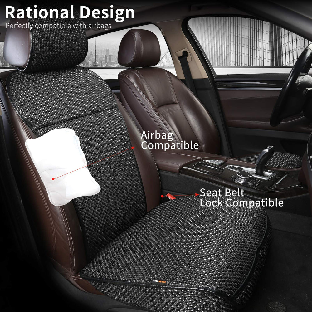 Auto Newer easy three-step installation with hooks and clips.