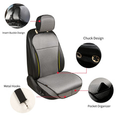 Auto Newer four-seasons breathable material keeps you comfortable year-round in the car