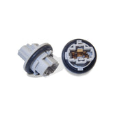 Autoacc front turn signal socket two-pack shown for quick plug-and-play replacement