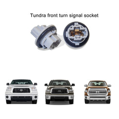 Autoacc front signal socket on Toyota Tundra demonstrates snug fit and reliability