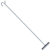 AUTOAlkins heavy-duty pin puller with chrome finish for easy fifth-wheel release.