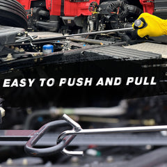 AUTOAlkins two-piece 16-inch design for easy toolbox storage.