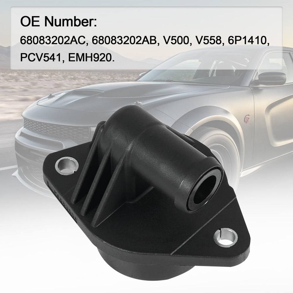 AUTOBABA 3.6L PCV valve close-up with OE numbers visible for identification.