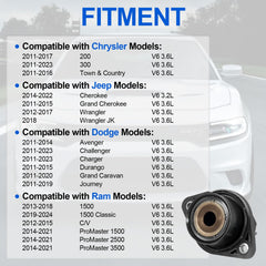 AUTOBABA 3.6L PCV valve side profile shows robust construction.