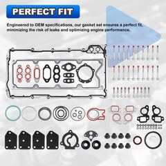 AUTOBABA 5.3 damping plug heads, support engine seal integrity.