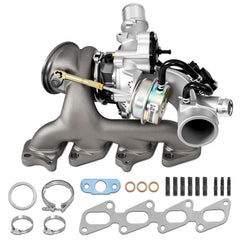 AUTOBABA 667-203 turbocharger kit front view boosts engine response and efficiency