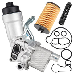 AUTOBABA engine oil cooler housing – direct-fit replacement for reliable engine cooling