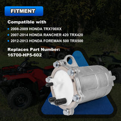 AUTOBABA fuel pump for Rancher 420 fitment supports smooth starts and steady power.
