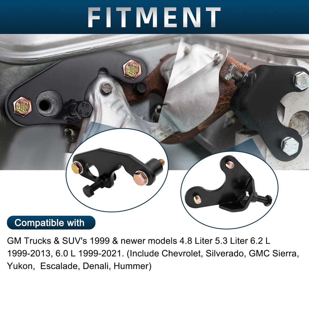 AUTOBABA GM trucks bolt repair kit installed to restore a secure manifold seal.