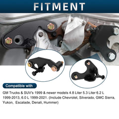 AUTOBABA GM trucks bolt repair kit installed to restore a secure manifold seal.