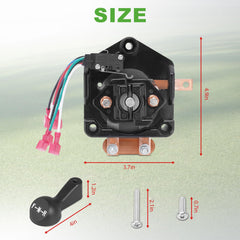 AUTOBABA installation kit for F&R switch includes screws and nuts.
