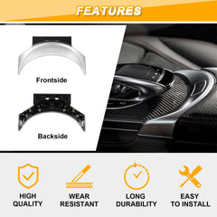 AUTOBABA interior view with console cover installed for a clean look.