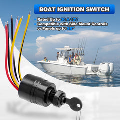 AUTOBABA marine housing uses glass-filled polyester for durability.