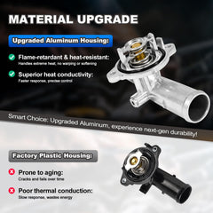 AUTOBABA cooling system mounting holes provide secure two-point installation.